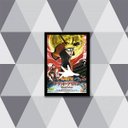 Ver imagem 1 de Quadro Poster Naruto 33x24cm - com vidro:Madeira preta