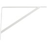 Suporte Prat-k Mão Francesa Leve 30cm -branco - 2