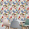 Papel de Parede Auto Adesivo Quarto Bebê Bloquinhos Coloridos Infantil Decorado Lavável 12m - 9
