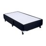Cama Box Casal com Gaveta Mega Colchões Black - 138x188 - 2
