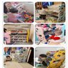 Organizador Infantil Estante Brinquedos Bau Caixa Multiuso Porta Treco Armario Quarto Bebe Azul Gira - 3