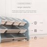 Organizador Infantil Estante Brinquedos Bau Caixa Multiuso Porta Treco Armario Quarto Bebe Azul Gira - 7