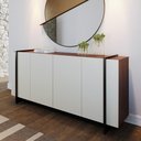 Ver imagem 2 de Aparador Buffet Copacabana 160cm 4 Portas de Giro - Ssx Multicoisas