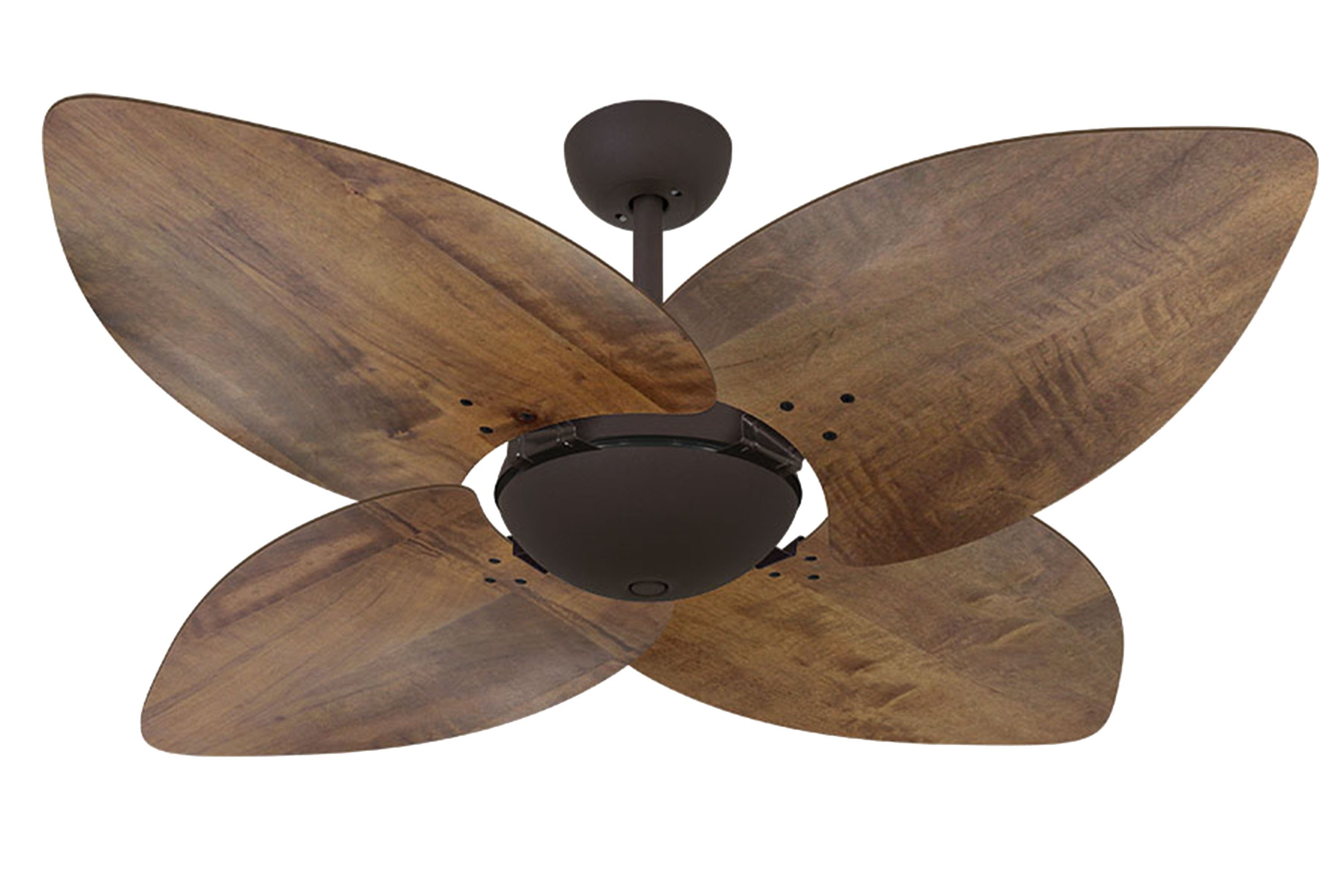 Ventilador de Teto Volare Marrom Office Dunamis Imbuia 220V