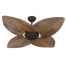 Ventilador de Teto Volare Marrom Office Dunamis Imbuia 220V - 1