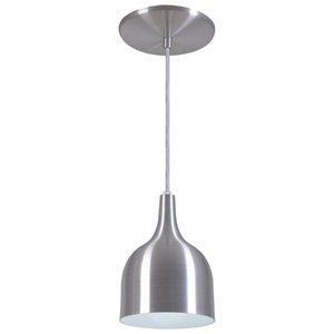 Pendente Gota Teat Luminária Lustre Alumínio Prata