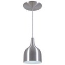 Ver imagem 1 de Pendente Gota Teat Luminária Lustre Alumínio Prata