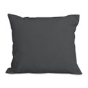 Ver imagem 3 de Kit 2 Almofadas Decorativa Quadrado 45x45 Cm Cm Sala Quarto Sofá Suede Cinza Escuro Eli Móveis e Dec