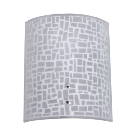 LUMINÁRIA PAREDE ARANDELA CALHA CRAQUELET PRETO - 1319/AR PT