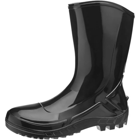 Bota Pvc Média Preto 36 - Vulcaflex