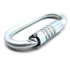 Mosquetão Aço Oval Automático Tripla Trava 30kn Keylock Uiaa