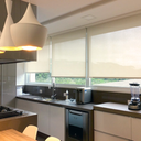 Ver imagem 1 de Cortina Tipo Persiana Horizontal Translucida 120x140 Bege