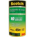 Ver imagem 1 de Kit 4 Fitas de Empacotamento 3m Scotch 5802 45mm X 45m