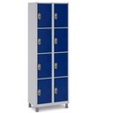 Ver imagem 1 de Armário 8 Portas de Aço para Academia e Empresa:azul Del Rey