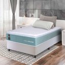 Ver imagem 1 de Cama Box Lagos Molas Ensacadas Solteirão 96x203 King House