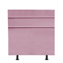 Ver imagem 1 de Cabeceira Estofada Cama Box Solteiro 100cm Argentina Corino Rosa Bebe- Mabe Magazine