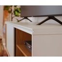 Ver imagem 5 de Rack para TV até 60 Polegadas com 1 Porta de Correr Retrô Multimóveis Crcol-RCK036 Off White/