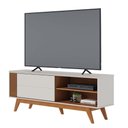 Ver imagem 2 de Rack para TV até 60 Polegadas com 1 Porta de Correr Retrô Multimóveis Crcol-RCK036 Off White/