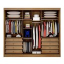 Ver imagem 2 de Guarda Roupa Casal com Espelho 2 Portas 8 Gavetas Ferrara Novo Horizonte