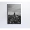 Quadro Empire State Preto E Branco 80x120 Cm Vidro Impresso - 5