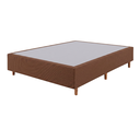 Ver imagem 1 de Base para Cama Box Casal 138x188x34 Duna Linho/Marrom