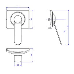 Acabamento Válvula De Descarga Hydra Eco Conforto - 4900CCONF - 5
