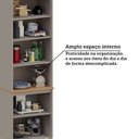 Ver imagem 4 de Paneleiro 4 Portas 70cm Lumina Luciane Móveis