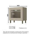 Ver imagem 5 de Balcão Forno Embutir évelin Henn Duna Cristal