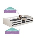 Ver imagem 5 de Cama Montessoriana em Madeira Maciça Malta Casatema MadeiraOriginals Branco