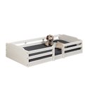 Ver imagem 2 de Cama Montessoriana em Madeira Maciça Malta Casatema MadeiraOriginals Branco
