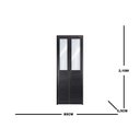 Ver imagem 3 de Porta Lambril Camarão Vidro Mini Boreal 210x80 Fortsul Esquadrisul Abertura Esquerda