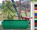 Ver imagem 5 de Kit 3 Vaso Planta 100x30 Jardineira Floreira Polietileno BGPLASTICOS VERDE BANDEIRA 011