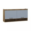 Ver imagem 1 de Guarda-roupa Modulado 165cm Aéreo 2 Portas Basculantes Paris Luciane