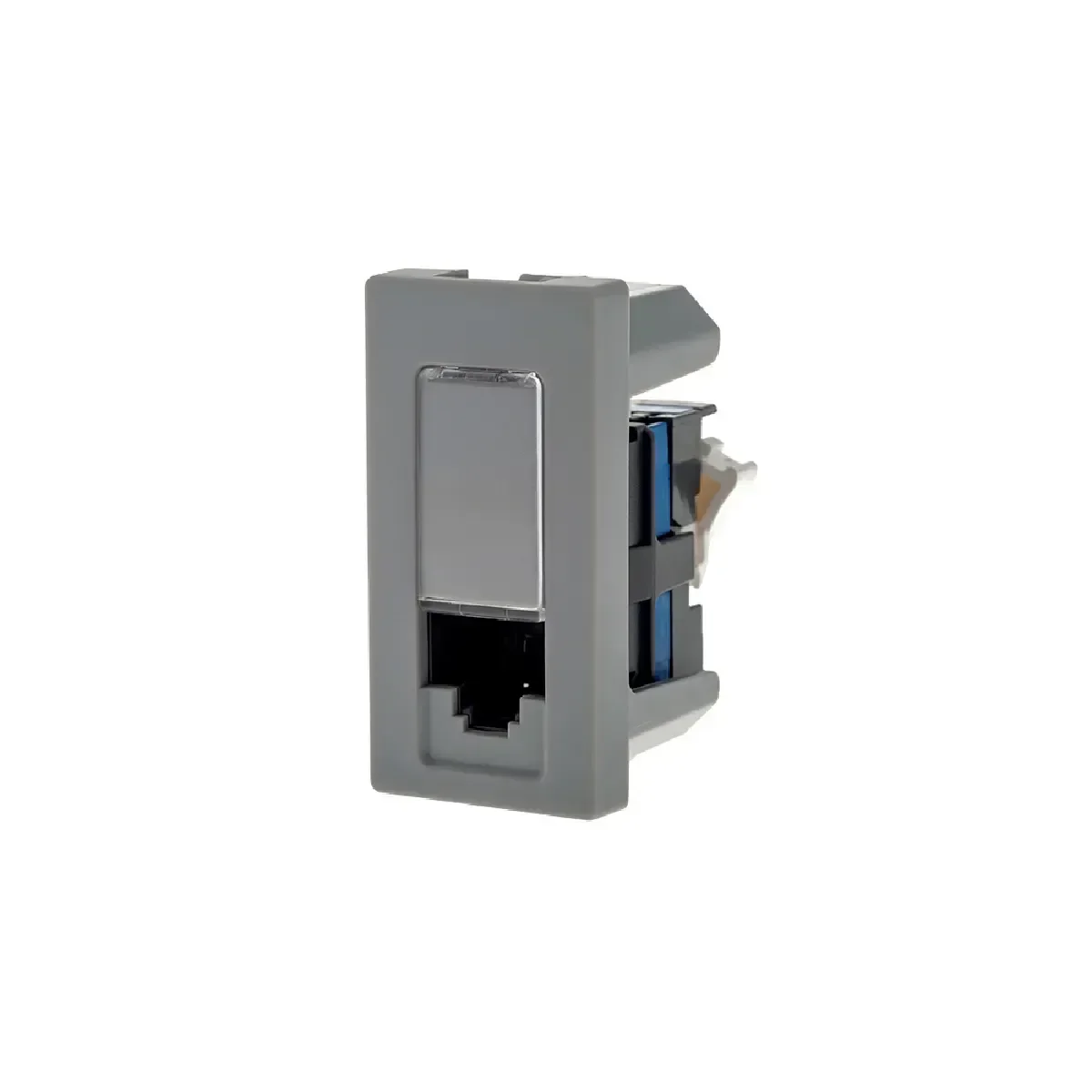 Tomada Dados Lcs2 Rj45 Cat.6 1m Cinza 615047cz Pial Plus + - 1