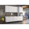 Gabinete de Cozinha Modulado Balcão Americana C/ 2 Portas S/ Tampo Branco - Henn - 2