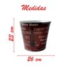 Kit 2 Baldes de Gelo para Vinhos em Metal Galvanizado 7,6 Litros - 2