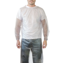 Ver imagem 1 de Avental Barbeiro Laminado Pvc Manga Longa 0,70m X 1,20m