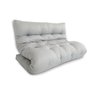 Futon 02 Lugares Slim 128x188x10cm - Cor Gelo FUTON BRASIL - 3