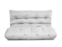 Ver imagem 1 de Futon 02 Lugares Slim 128x188x10cm - Cor Gelo FUTON BRASIL