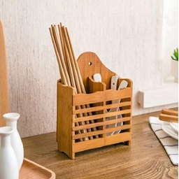 Porta-talheres de Bambu Togo Jolitex Natural - 2