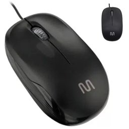 Mouse Usb Multilaser 1200 dpi designer Moderno de Qualidade - 1