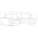 Ver imagem 3 de Sofá de Canto Retrátil e Reclinável 5 Lugares 310cm Belluno