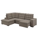 Ver imagem 2 de Sofá de Canto Retrátil e Reclinável 5 Lugares 310cm Belluno