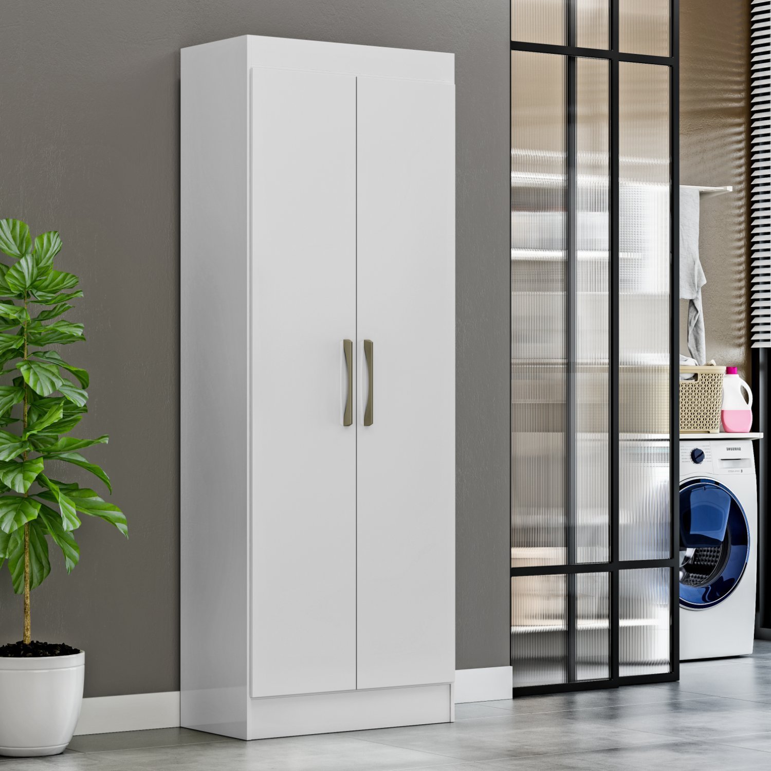 Armário Multiuso Guaporé 2 Portas Espresso Móveis - 1