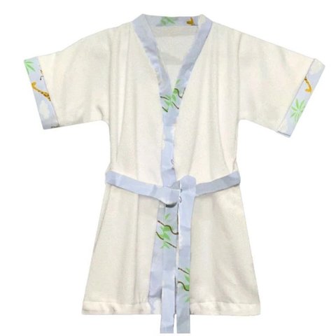 Roupão Infantil Tamanho 2 - Safari Azul