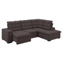 Ver imagem 2 de Sofá de Canto Retrátil e Reclinável 5 Lugares 310cm Belluno