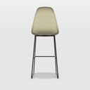 Ver imagem 2 de Banqueta para Sala de Jantar em Aço Eames PP Bege/Fendi