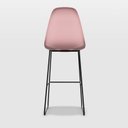 Ver imagem 2 de Banqueta para Sala de Jantar em Aço Eames PP Rosa