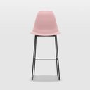 Ver imagem 4 de Banqueta para Sala de Jantar em Aço Eames PP Rosa