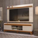 Ver imagem 6 de Rack com Painel para Tv até 70 Polegadas 180 Cm Astúrias - Off White e Cedro